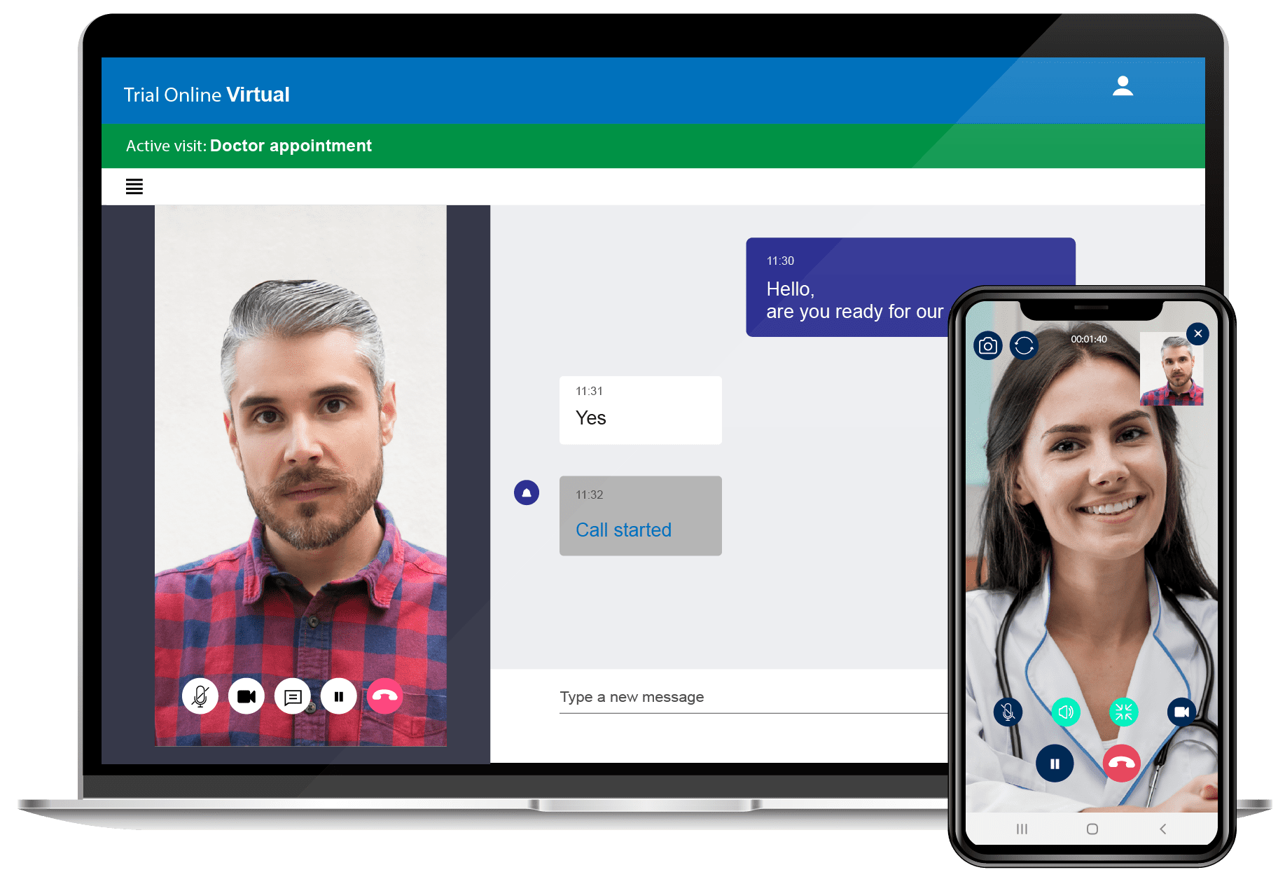 Virtual Visits — Give patients the security and ease of joining from